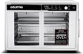 Gourmia Air Fryers, Weiß, French Door Air Fryer Oven - 37 Qt Large Capacity, FryForce 360°, Digital Display, 12 Cooking Presets