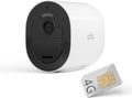Arlo Überwachungskamera, Weiß, Go 2 Aussen, Kabellos, Sim Karte 3G/4G LTE ohne WLAN, Spotlight, Alarm Sirene, Nachtsicht