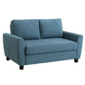 2-Sitzer Sofa Blau Polyester Rechteckig 150x80x85 cm