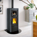 La Nordica Kaminofen, Schwarz/Grau, 7116734 Ester Forno Evo Vulcan/A+