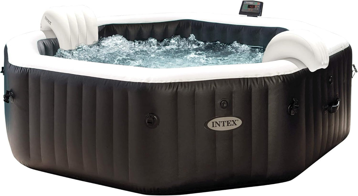 Intex Badewannen mit Sprudelfunktion, schwarz/weiß