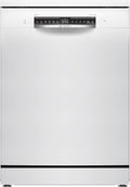 Bosch Geschirrspüler, 60 cm, Weiß, freistehend, Serie 4, SMS4HTW00E, Besteckkorb, Silence Programm - Extra leise spülen