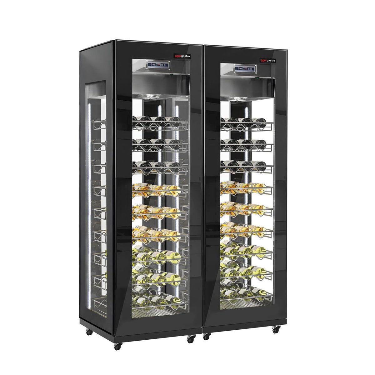 GGM Kühlschrank, Schwarz, Gastro