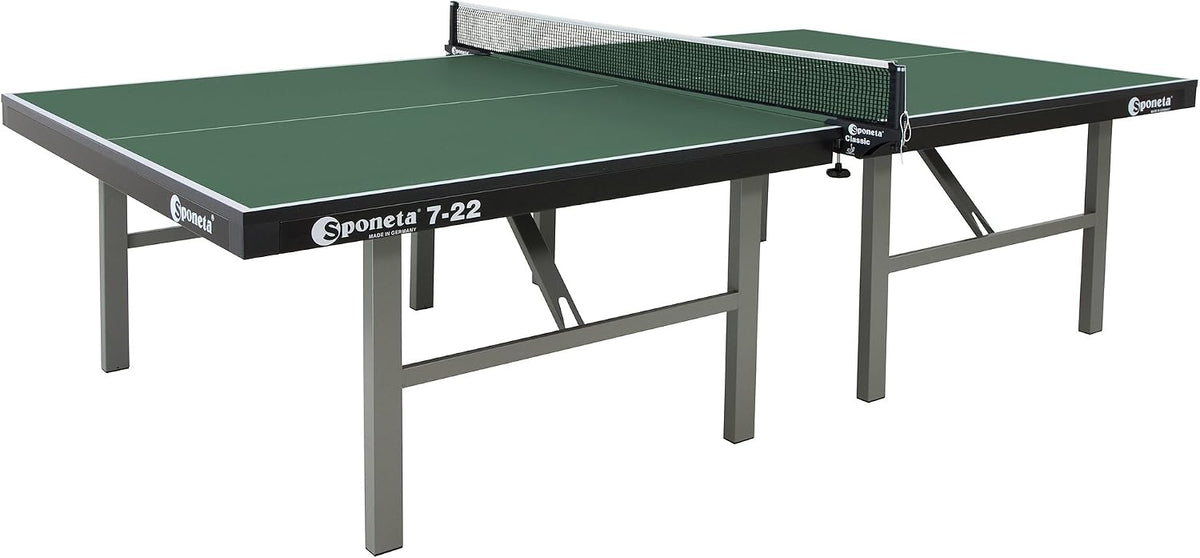 Sponeta Tischtennis-Platten, Grün/Schwarz, Pro-Competition Table Tennis Table