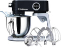 Kraftsman Universalküchenmaschinen, 5 L, Schwarz, Knetmaschine für Brotteig, Ganzmetallgehäuse, 8 Stufen mit Timer