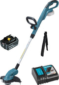 Makita Rasentrimmer, 5,0 Ah, 18 V, Blau/Schwarz, Akku- / Akku + Ladegerät DUR181RT