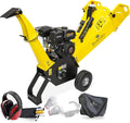 BAMATO Häcksler & Mulcher, 100 mm, 4,1 kW, Mehrfarbig, Holzhäcksler HACK-100 Gartenhäcksler Schredder
