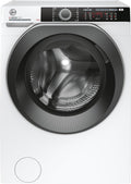 Hoover Waschmaschine, 9 kg, Weiß/Schwarz, H-WASH 500 HWE 49AMBS/1-S / /Klasse A/Eco-Power Inverter