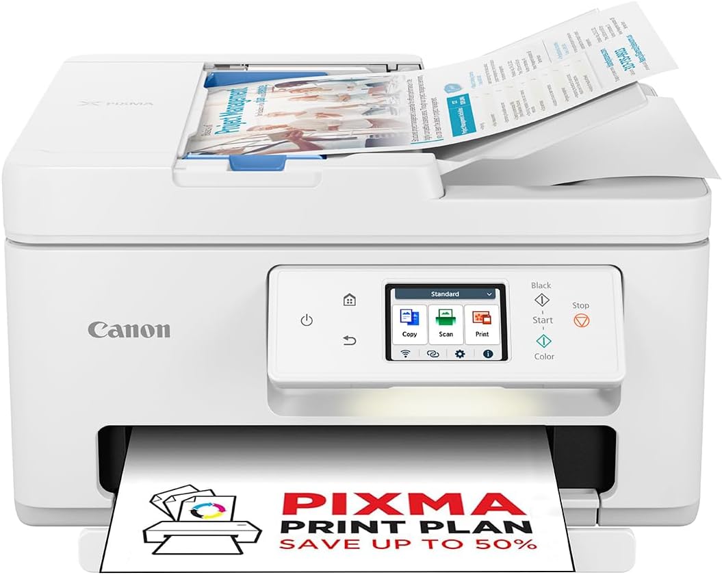 Canon Tintenstrahldrucker, Schwarz, PIXMA TS7750i WLAN-Multifunktionsdrucker Tintenstrahl