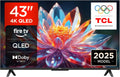 TCL 43PF650 43-Zoll 4K Ultra HD, HDR TV, Smart LED Fire TV (Dolby Vision, Dolby Atmos, DTS, HDR 10, Alexa integriert, Airplay2, Miracast) Fernseher
