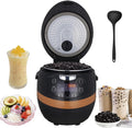 RSQQL Multikocher, 1500 g, 1350 W, 8 l, Grau, automatischer kommerzieller Boba-Kocher, kommerzieller Boba-Maker