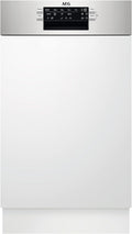 AEG Geschirrspüler, 45 cm, Silber, Edelstahl