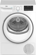 Beko Wäschetrockner, 54,3 cm, 7KG, Weiß, B3T41239, Frontlader Wärmepumpentrockner, Allergikergeeignet, 15 Programme