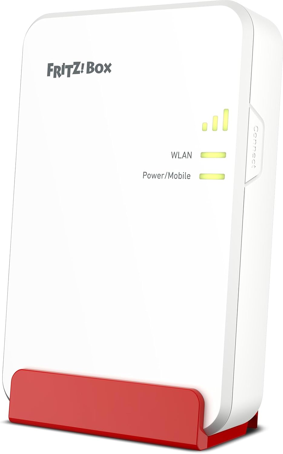 FRITZ! Router, Weiß/Rot, Box 6860 5G (Mobilfunk- mit bis zu 1.300 MBit/s in 5G/LTE, Wi-Fi 6 mit bis zu 3.000 MBit/s