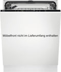 AEG Geschirrspüler, 60 cm, Weiß/Schwarz, FSE53617Z Vollintegrierter- /Serie 6000 mit SatelliteClean