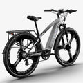 Antgooat Mountainbike, 29 Zoll, 720 Wh, 190 cm, 48 V, Grau/Schwarz, Speedy E Bike, Elektrofahrrad MTB Ebike Akku 25km/h für 170