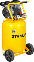 Stanley Kompressor, 230 V, 8Bar, 59 dB, 150 L, Gelb, SXCMS1350VE - Luft - 50 L - - Geräuscharme Luftpumpe