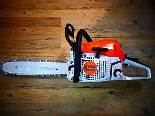 Stihl Kettensäge, 1,3 mm, 35 cm, Orange/Silber/Schwarz, / Motorsäge MS 231 C mit Schnittlänge + Kette
