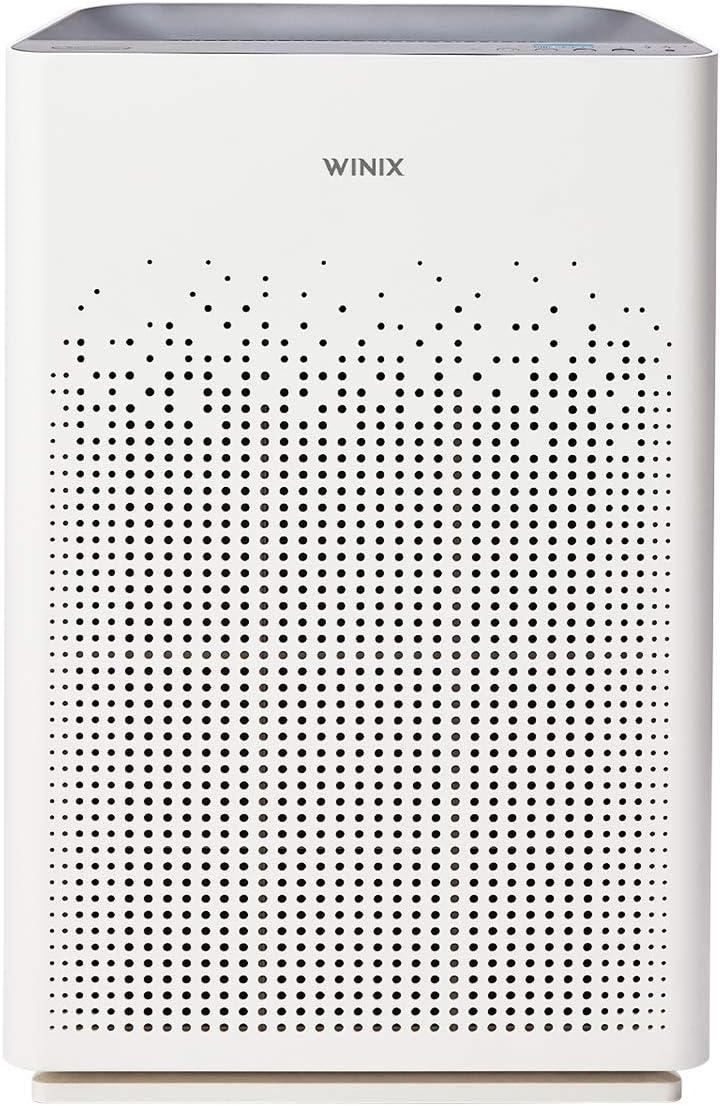 Winix Dunstabzugshaube, 400m, Weiß, ZERO-S luftreiniger Allergiker, CADR ³/h, 100㎡, Air Purifier für Raucherzimmer gegen Allergien