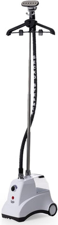 Gecko Steamer Dampfglätter, 2200 W, 1 bar, 3,3 L, Schwarz, 50 g/Min Dampfleistung, abnehmbarer Wassertank, 4 Dampfstufen