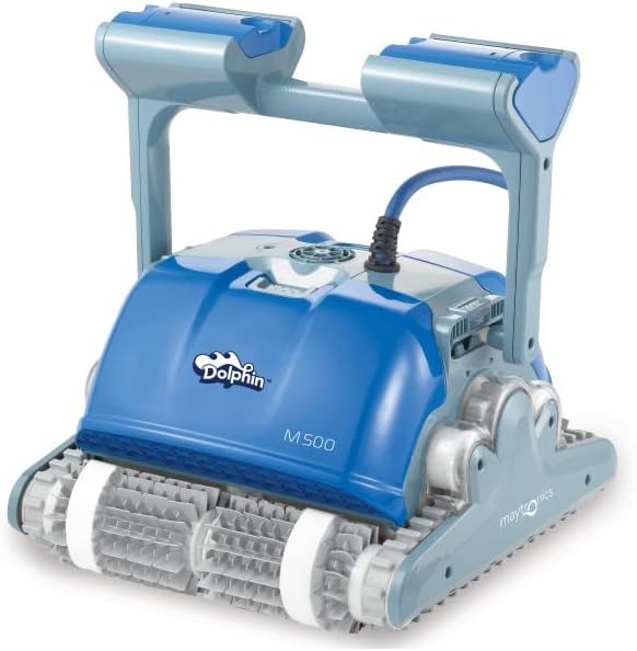 Dolphin Poolroboter, Grau, Vollautomatischer Poolsauger M500