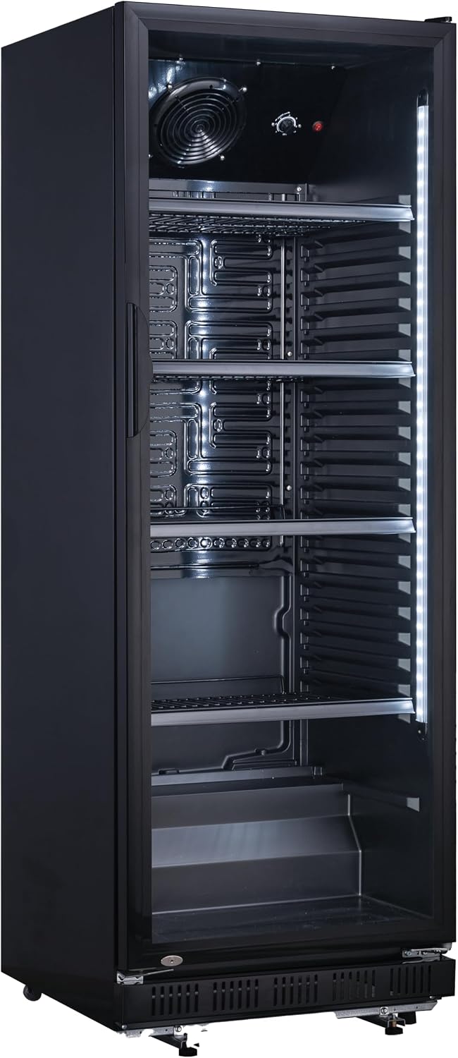 A&S Getränkekühlschrank, Weiß, Polarny AKS360BB