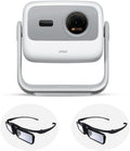 JMGO Beamer, Schwarz, N1S 4K NEU UHD Mini +3D-Shutterbrille*2