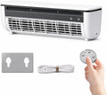 AAFGVC Wandventilatoren, Weiß, Breezamax, Qinux Breeza Tragbarer Ventilator: Kein Bohren erforderlich, inklusive Fernbedienung