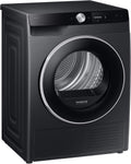 Samsung Wäschetrockner, 9 kg, Schwarz, DV90DG6845LBU2 Wärmepumpentrockner DV6400D, EEK: A, AI mit Klartext-Display