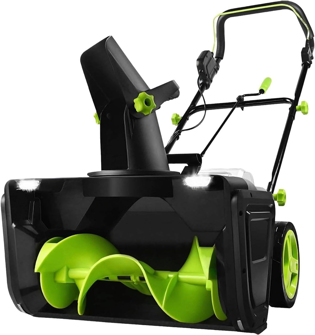 Schneefräse, 50,8 cm, 3500 W, 7,6 m, 40 V, Mehrfarbig, schnurlos, bürstenloser Motor, Breite, Wurfweite