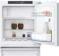 NEFF Kühlschrank, 82 x 60 cm, 35 dB, 110l, 93l, Weiß, KU2222FD0, N 50, kompakter Unterbau- mit Gefrierfach, Nutzinhalt gesamt