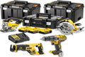 DEWALT Werkzeugsets, Schwarz/Gelb/Silber, Akku-Kombopack (4-tlg.), 0 Volt - DCK421P3T-QW