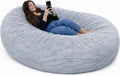 bananair Sofa, 160 x 90 x 60 cm, Mehrfarbig, Sitzsack XXL mit Füllung für Kinder und Erwachsene