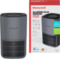 Honeywell Dunstabzugshaube, 530 m, Grau, Allergen Plus AQSense HEPA-Luftreiniger für Zuhause, Schlafzimmer und Haustiere