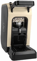 Fraos Kaffeemaschine, 44 mm, Schwarz/Silber, Spinel Ciao, Espressomaschine, ESE-Pads, Made in Italy, patentiertes Antikalk-System