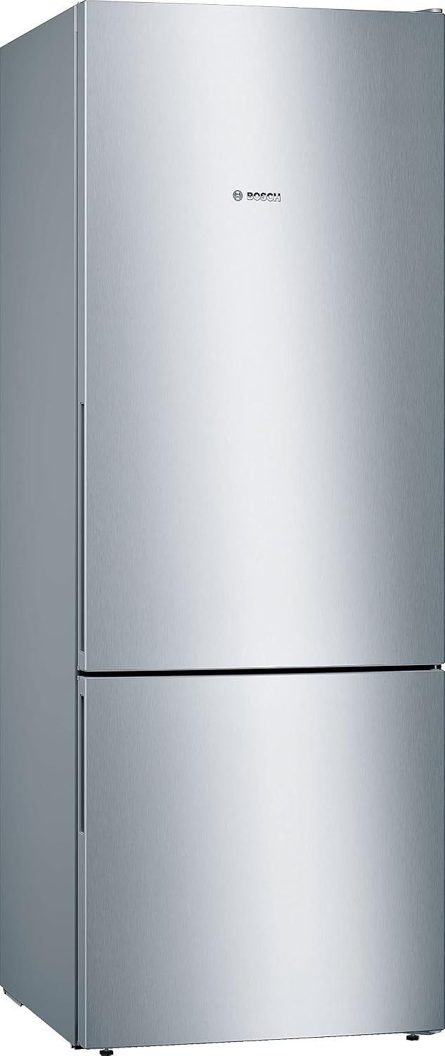 Bosch Kühl-Gefrierkombination, Silber, KGV58VLEAS fridge-freezer combination, Farbe: Edelstahl