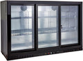 GastroHero Kühlschrank, 338 L, Schwarz, 6 Böden, BKS-350KT