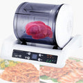 XUXIAO Monitor, 5 l, transparentes und umweltfreundliches AS, Grau, Automatischer Gemüsemarinator, elektrische Vakuum-Lebensmitteltrommelmaschine