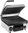 MILAN-TOAST Elektrische Tischgrills, 170 mm, Schwarz, 491056 Kontaktgrill, 310 x 380 x, Medium, gerillt