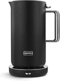 aarke Wasserkocher, 1,2 L, Mattschwarz, Edelstahl-, mehrere Temperatureinstellungen, 360°-Drehbasis, leises Kochen
