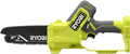 RYOBI Kettensäge, 15,2 cm, 18 V, Schwarz/Grün/Grau, ONE+ Akku-Kompakt-Garten (nur Werkzeug - Akku und Ladegerät