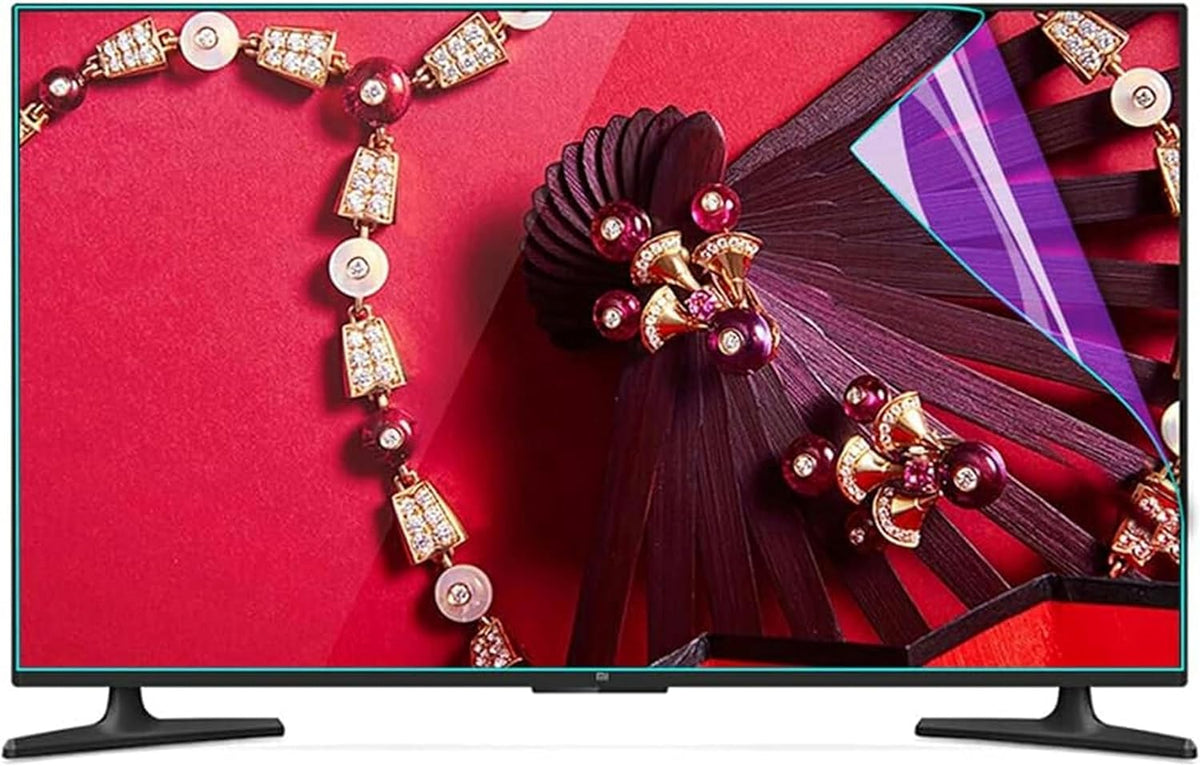 Monitor, 85 Zoll, Schwarz, Tv-Displayschutzfolie, Blendschutz, Blaulichtschutz, Kratzschutz, Fingerabdruckschutz